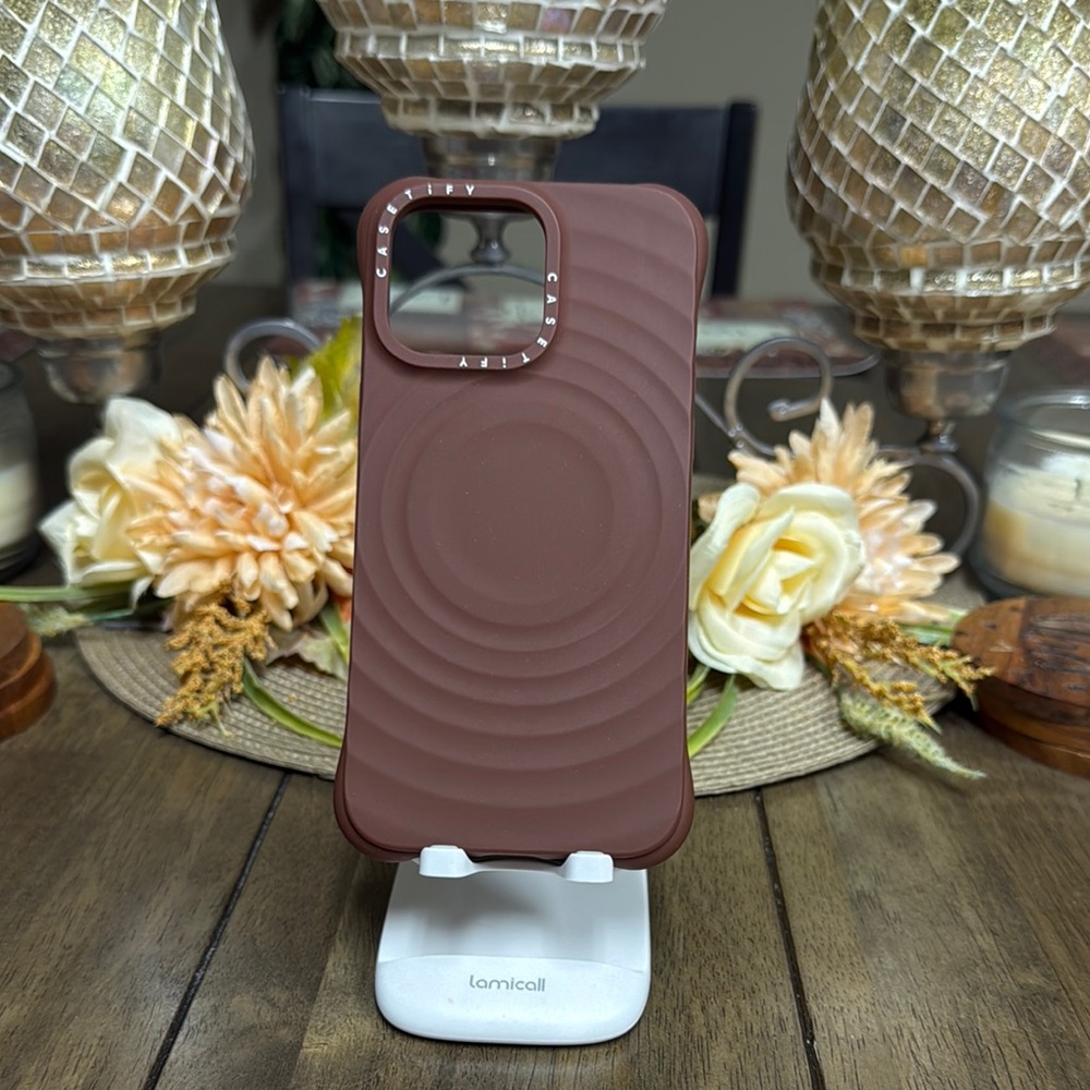 Casetify Cacao iPhone 15 Pro Max Ripple Case